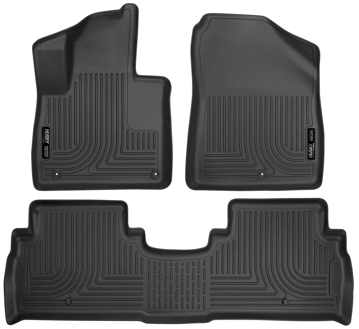 Weatherbeater - Front & 2nd Seat Floor Liners by Husky Liners