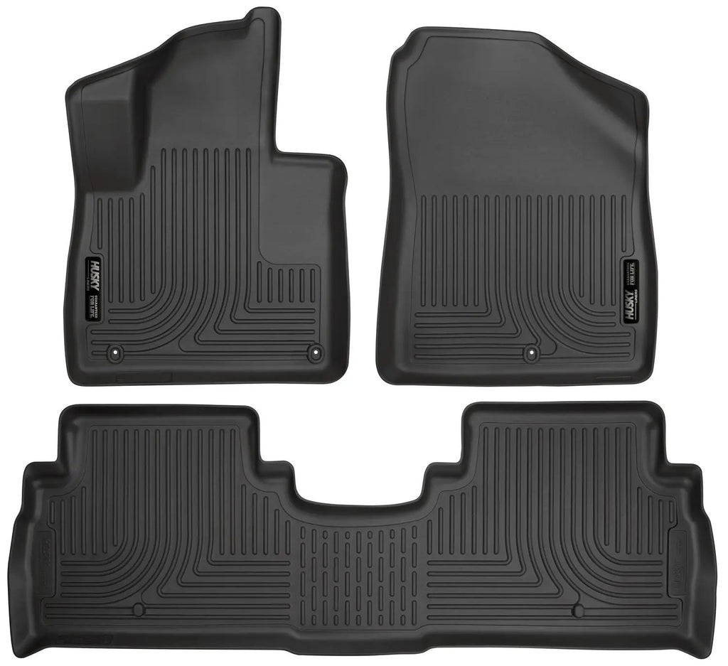 Weatherbeater - Front & 2nd Seat Floor Liners by Husky Liners