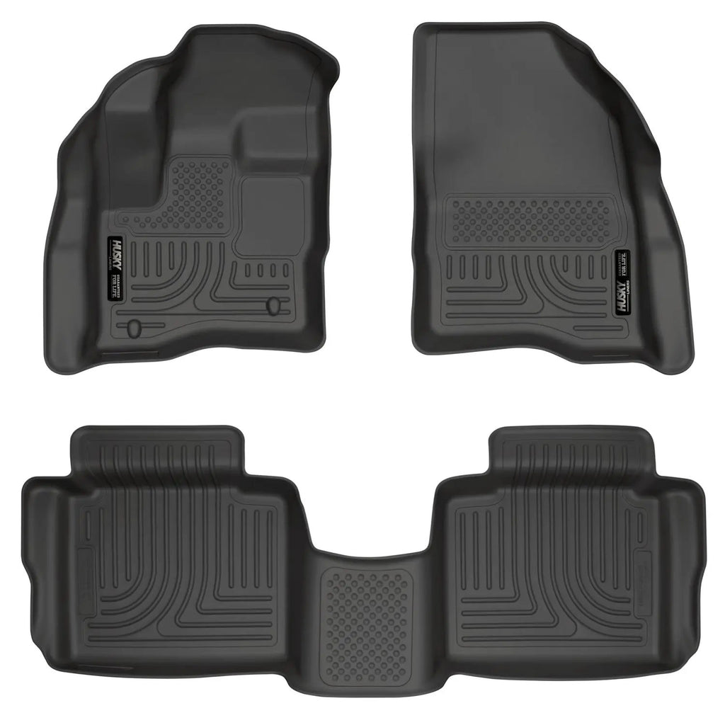 Weatherbeater - Front & 2nd Seat Floor Liners by Husky Liners