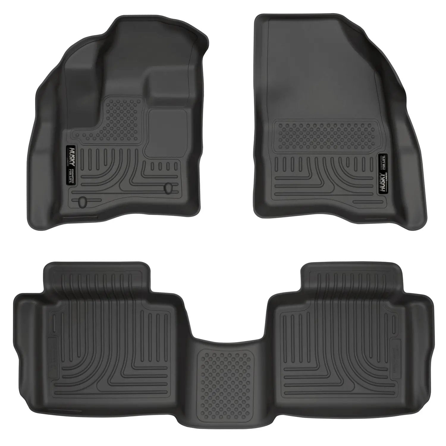 Weatherbeater - Front & 2nd Seat Floor Liners by Husky Liners