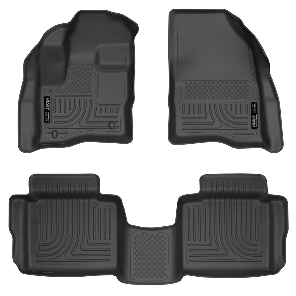 Weatherbeater - Front & 2nd Seat Floor Liners by Husky Liners