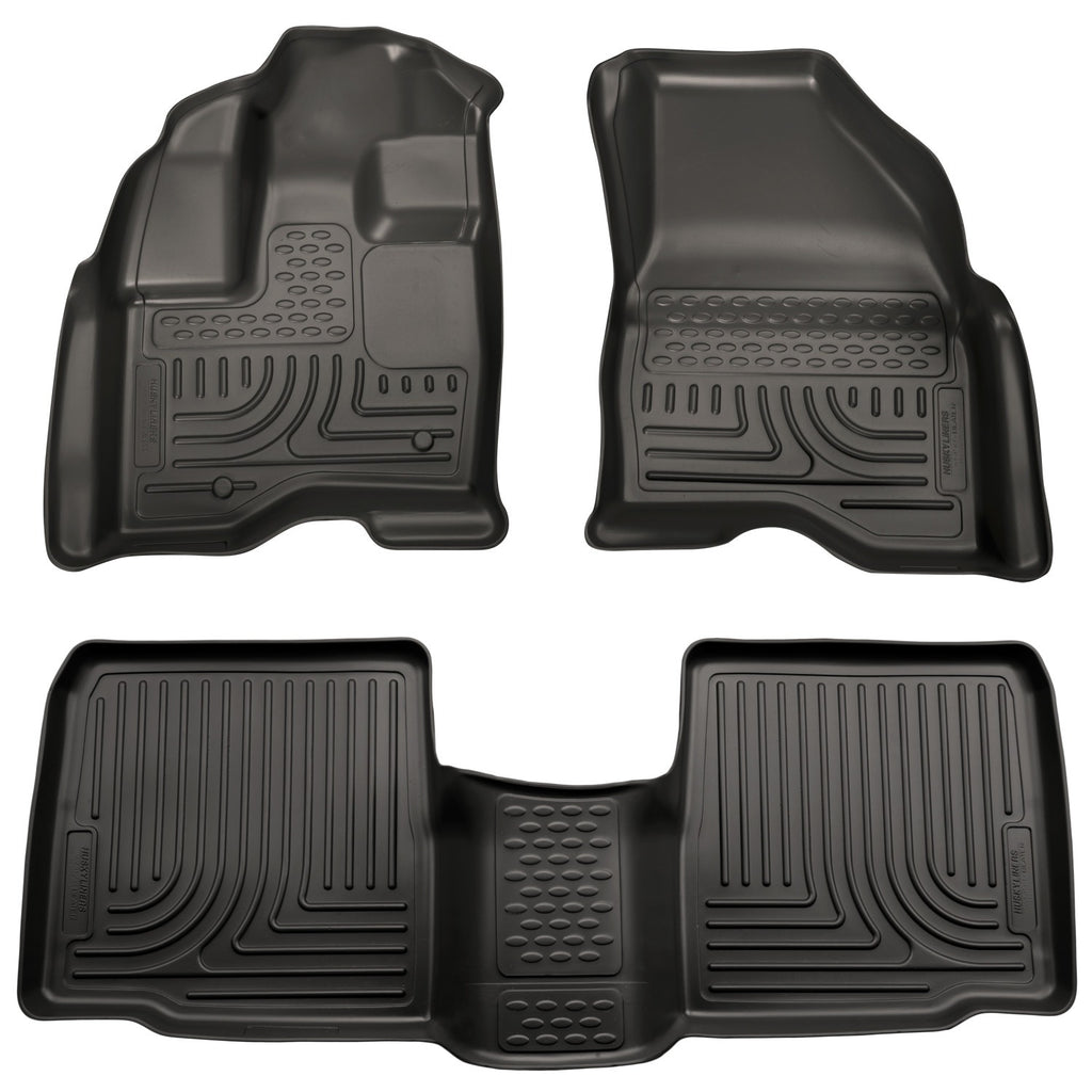 Husky Liners Weatherbeater - Front & 2nd Seat Floor Liners 98731 by Husky Liners