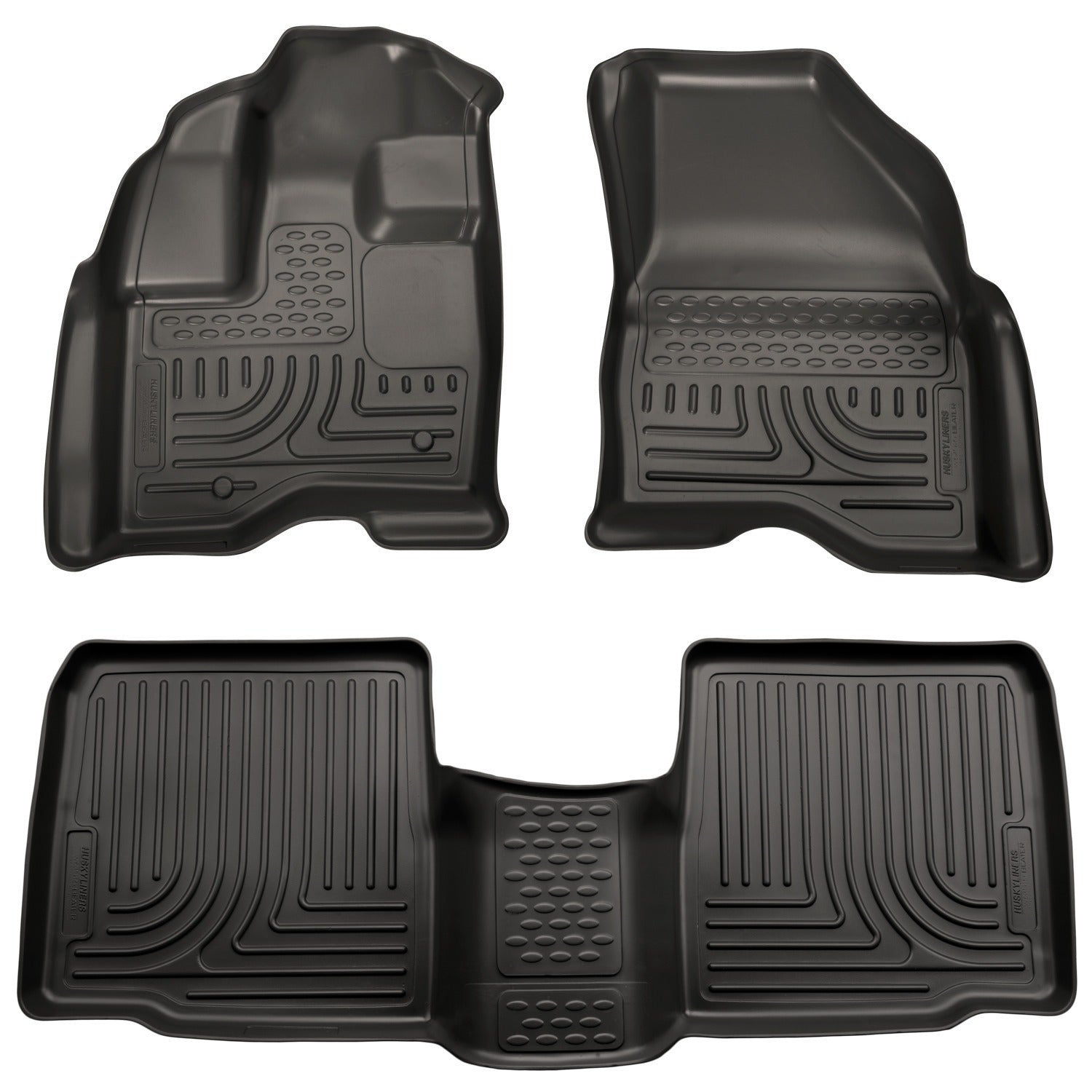 Husky Liners Weatherbeater - Front & 2nd Seat Floor Liners 98731 by Husky Liners