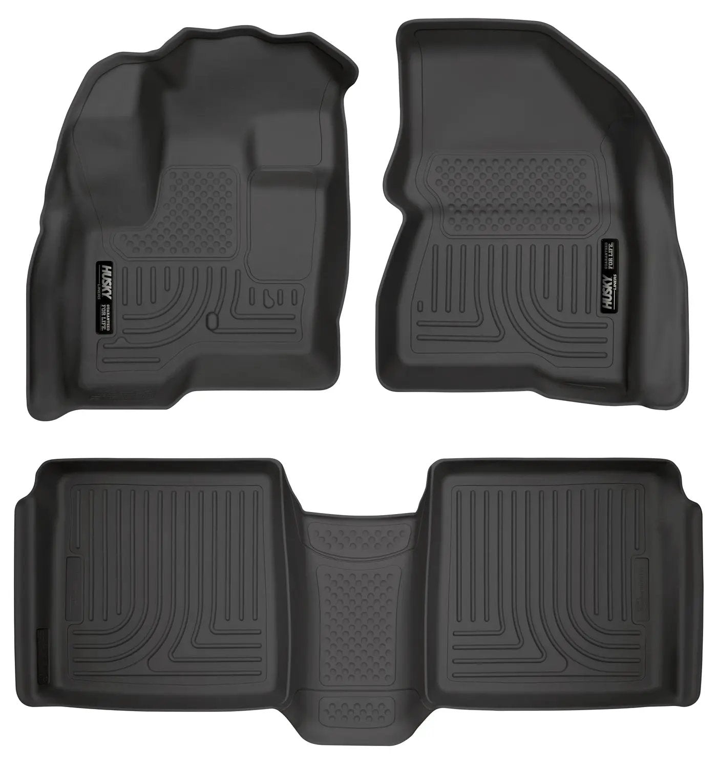 Weatherbeater - Front & 2nd Seat Floor Liners by Husky Liners