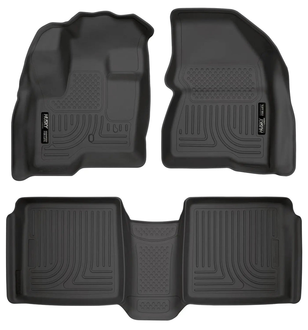 Weatherbeater - Front & 2nd Seat Floor Liners by Husky Liners