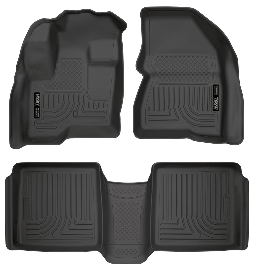 Weatherbeater - Front & 2nd Seat Floor Liners by Husky Liners