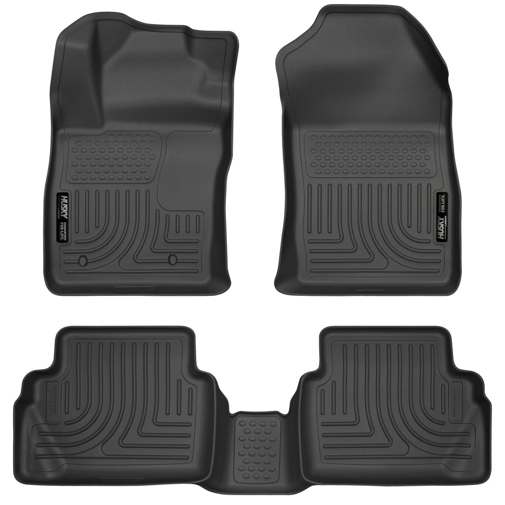 Husky Liners Weatherbeater - Front & 2nd Seat Floor Liners 98751 by Husky Liners