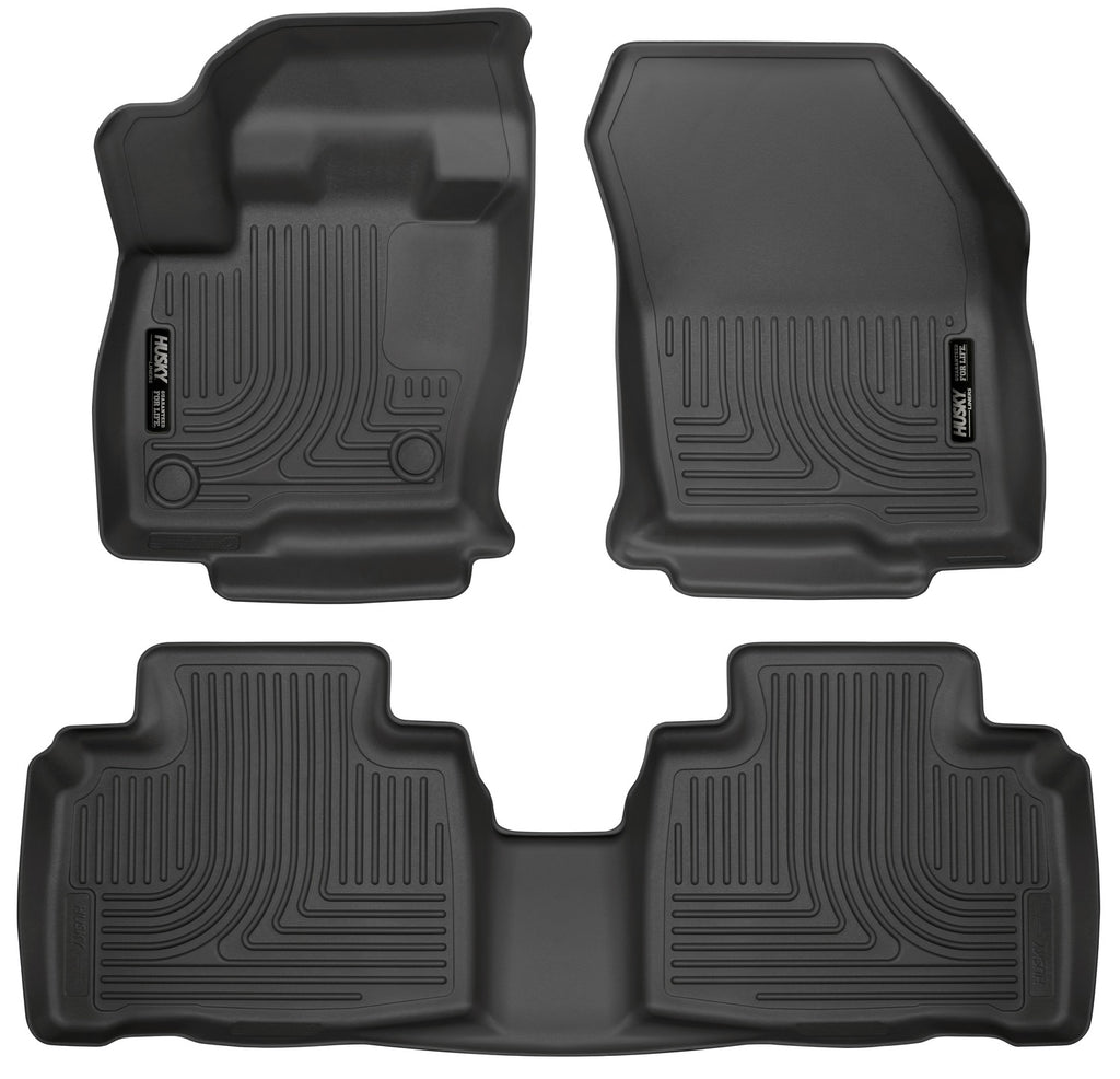 Husky Liners Weatherbeater - Front & 2nd Seat Floor Liners 98781 by Husky Liners