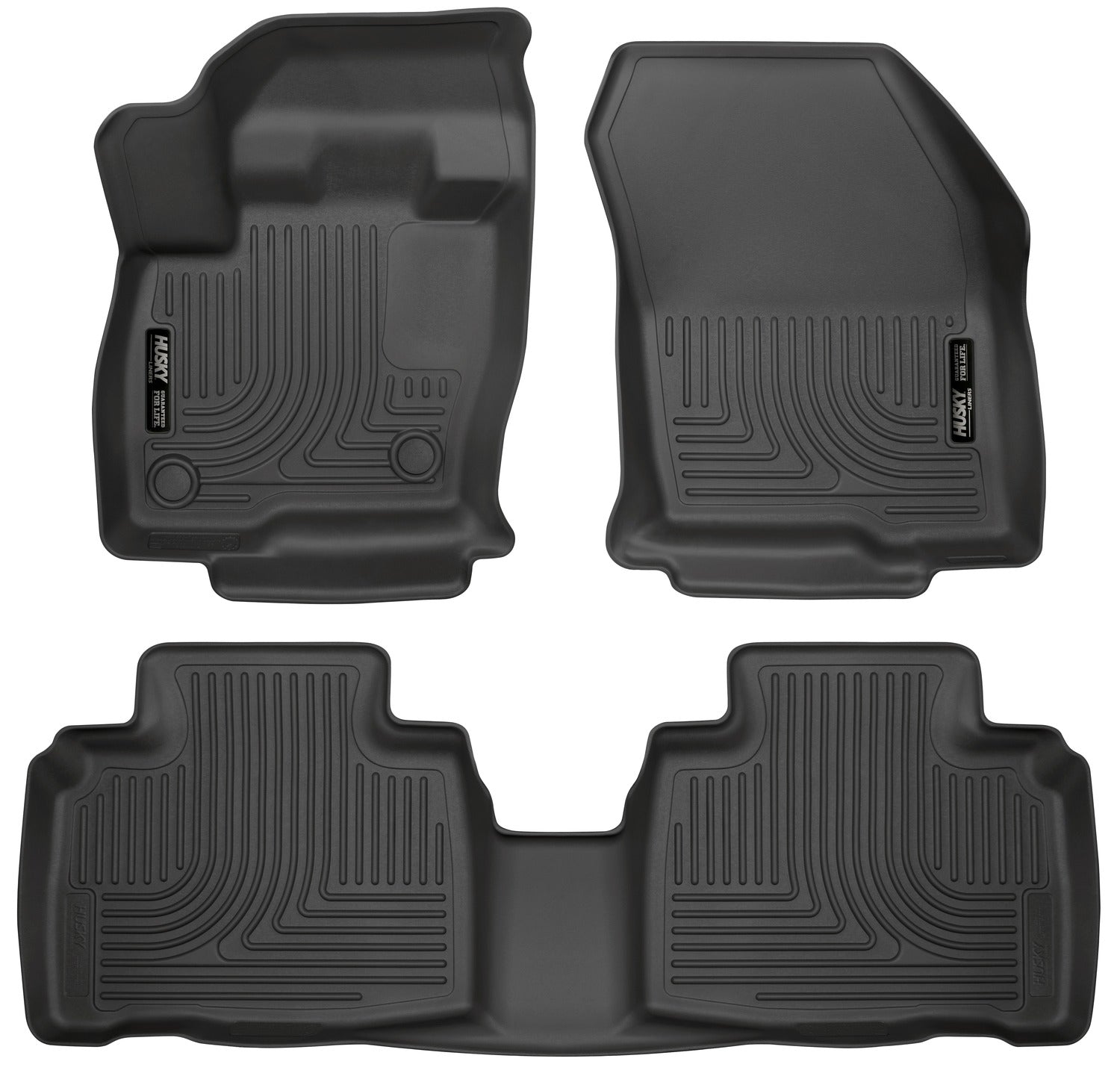 Husky Liners Weatherbeater - Front & 2nd Seat Floor Liners 98781 by Husky Liners