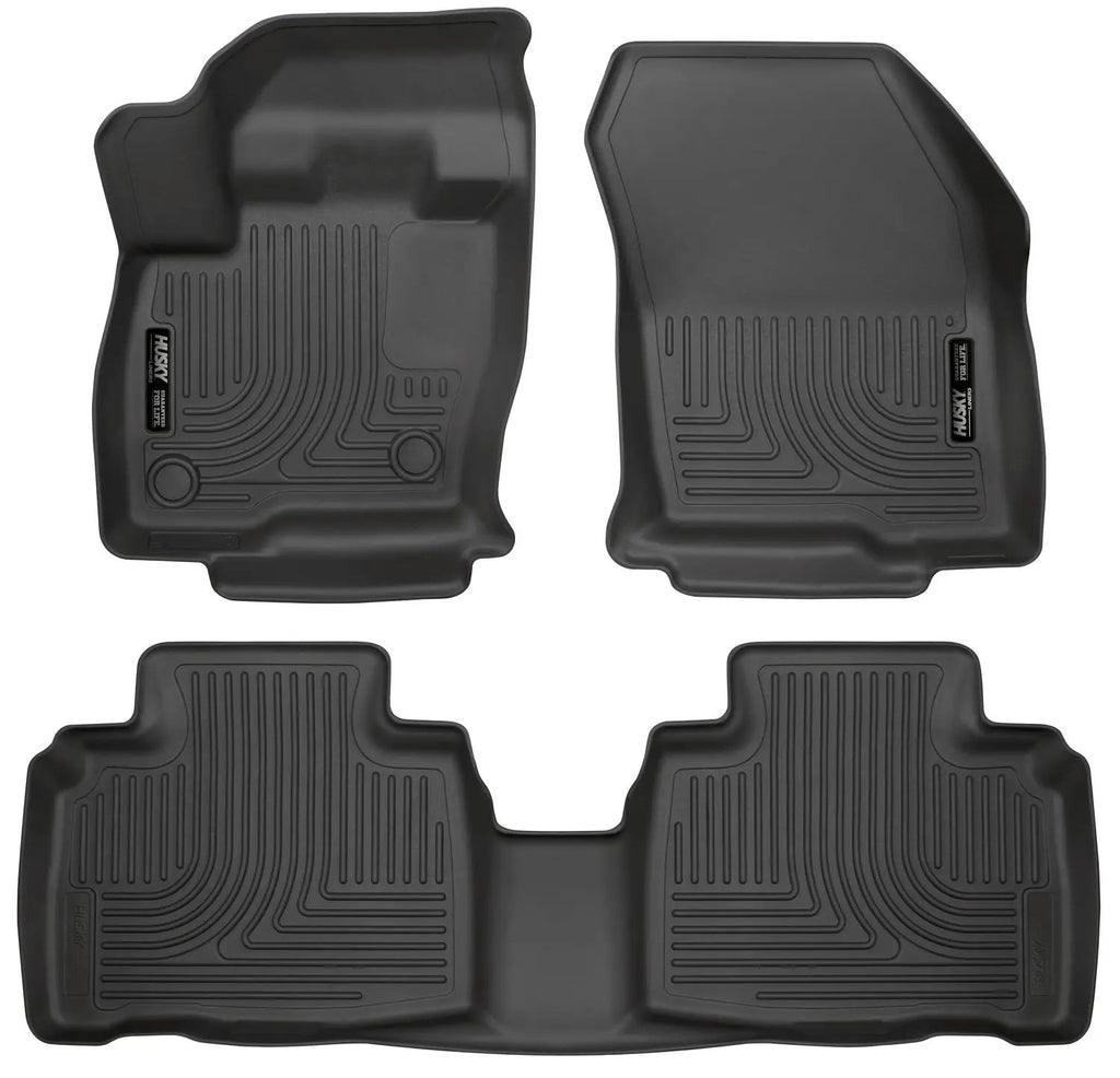 Weatherbeater - Front & 2nd Seat Floor Liners by Husky Liners