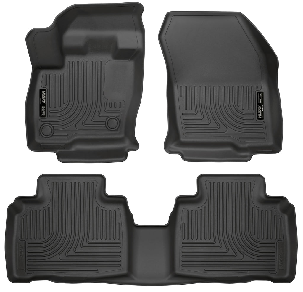 Weatherbeater - Front & 2nd Seat Floor Liners by Husky Liners