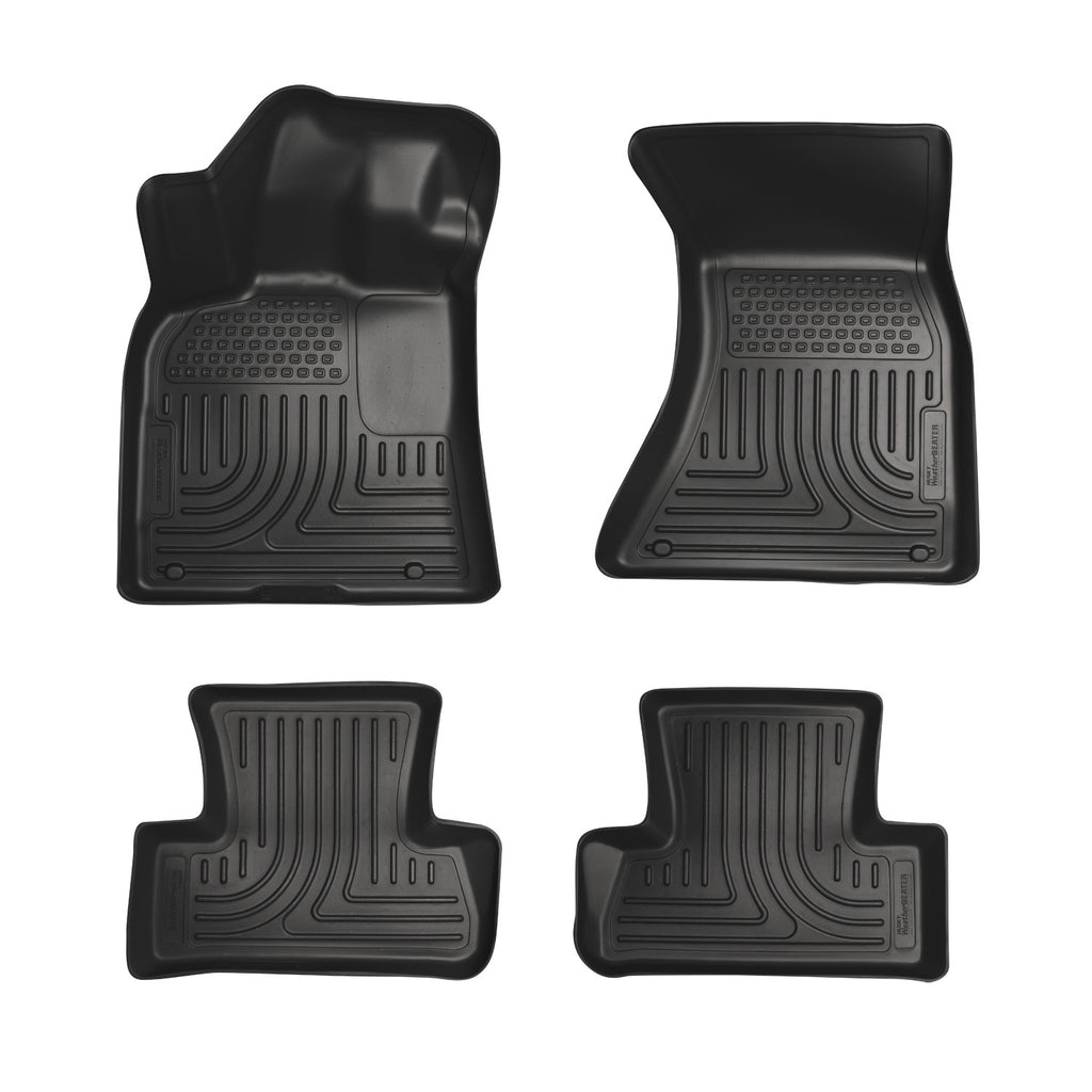 Husky Liners Weatherbeater - Front & 2nd Seat Floor Liners 98821 by Husky Liners