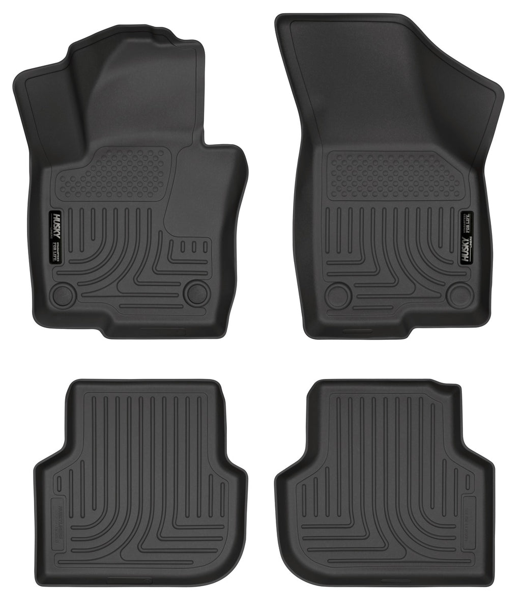 Husky Liners Weatherbeater - Front & 2nd Seat Floor Liners 98831 by Husky Liners