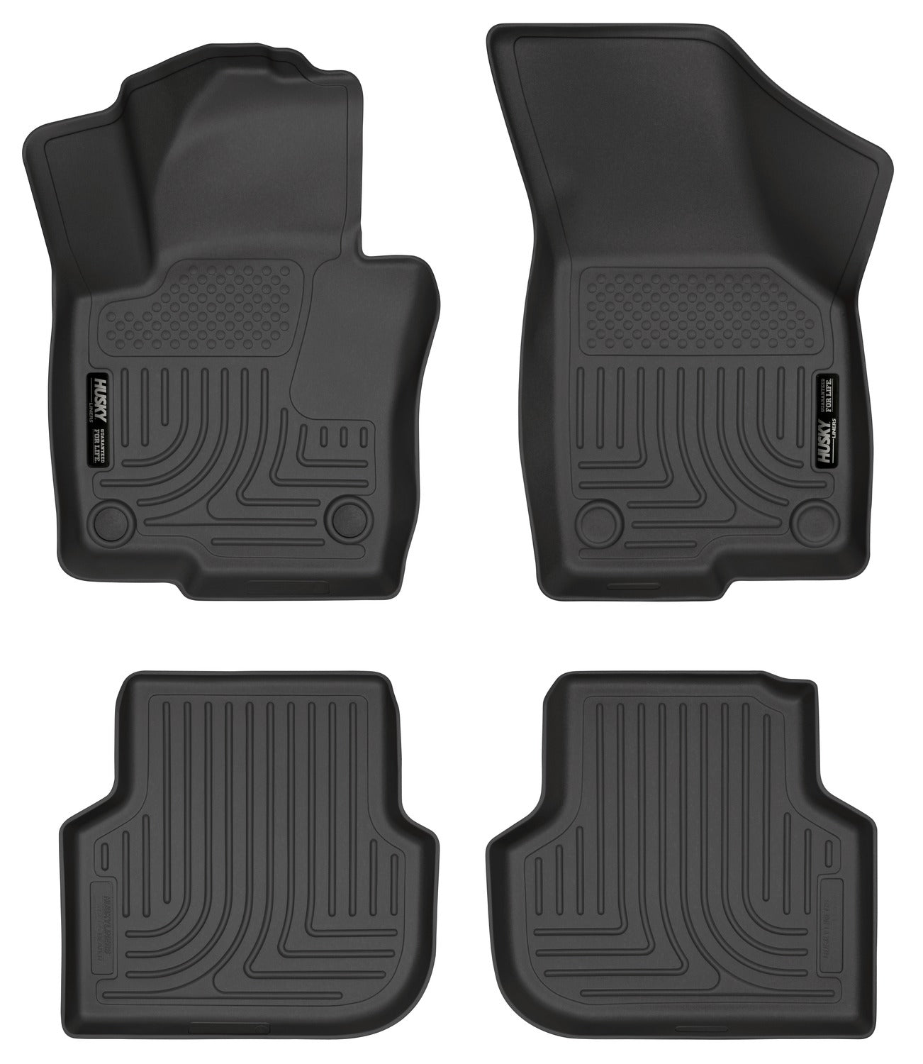 Husky Liners Weatherbeater - Front & 2nd Seat Floor Liners 98831 by Husky Liners