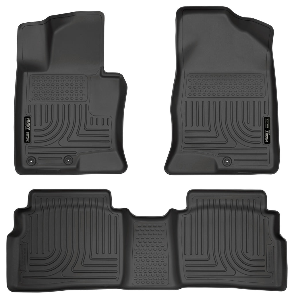 Husky Liners Weatherbeater - Front & 2nd Seat Floor Liners 98851 by Husky Liners
