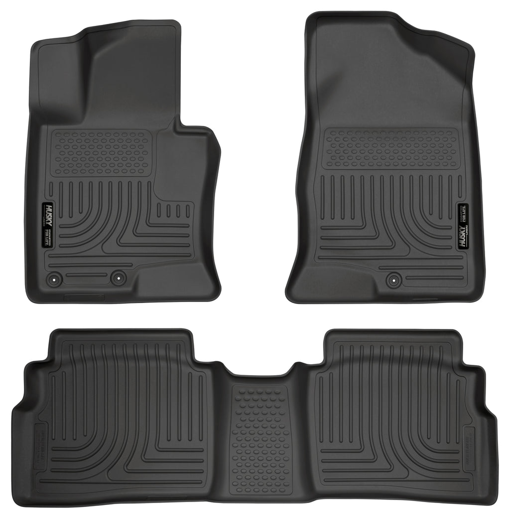 Weatherbeater - Front & 2nd Seat Floor Liners by Husky Liners
