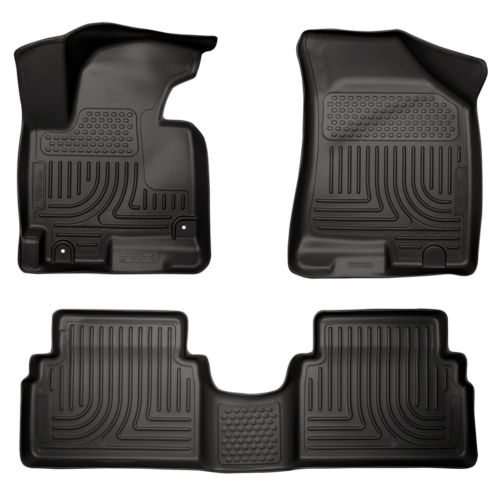 Husky Liners Weatherbeater - Front & 2nd Seat Floor Liners 98861 by Husky Liners