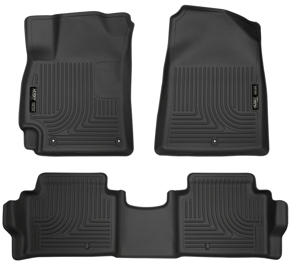 Husky Weatherbeater Front & 2nd Seat Floor Liners 98871 by Husky Liners