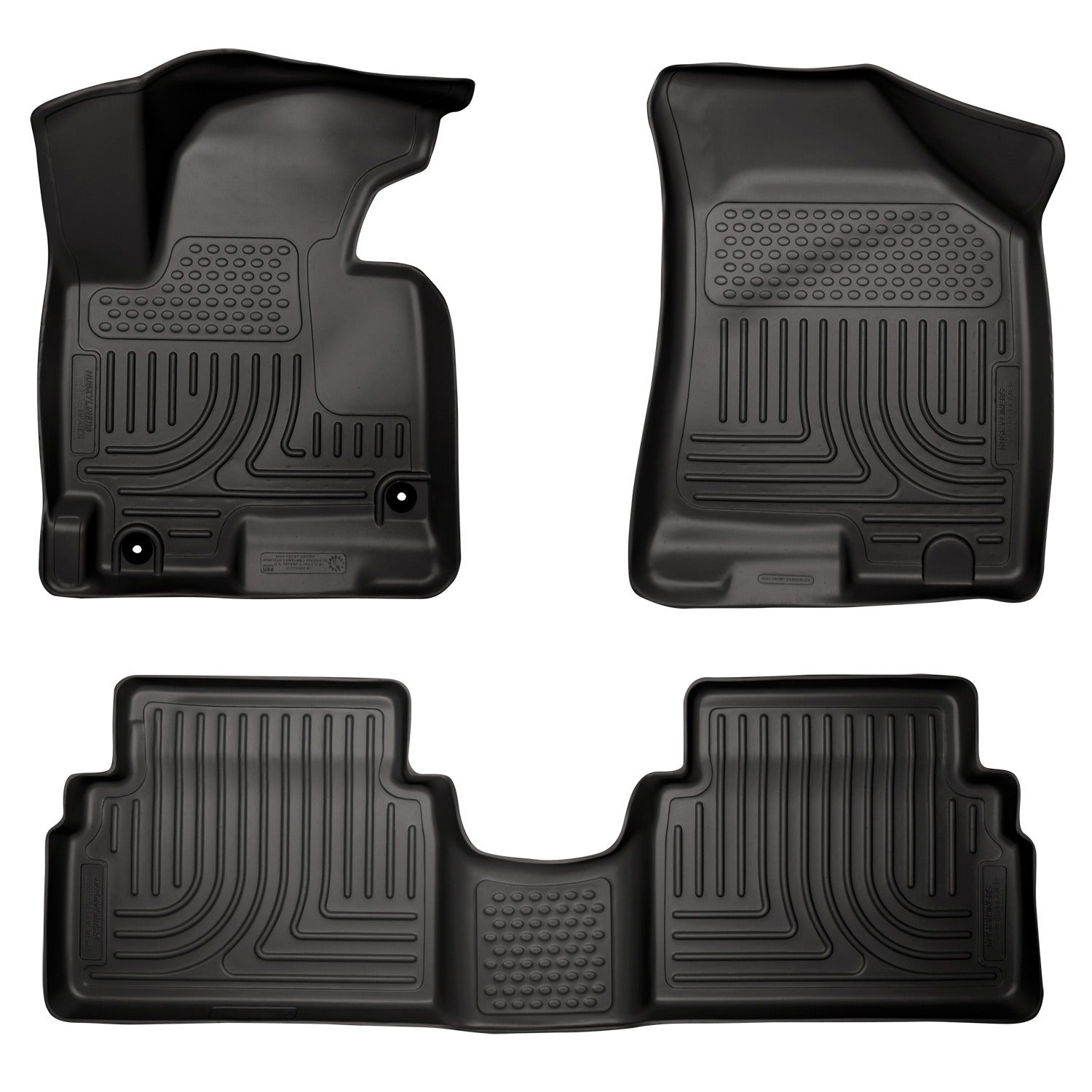 Husky Liners Weatherbeater - Front & 2nd Seat Floor Liners 98881 by Husky Liners