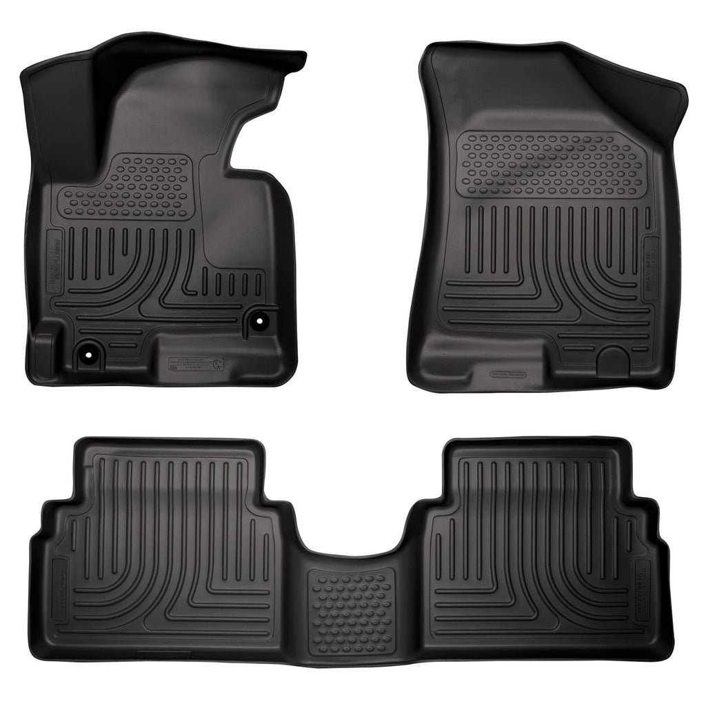 Weatherbeater - Front & 2nd Seat Floor Liners by Husky Liners