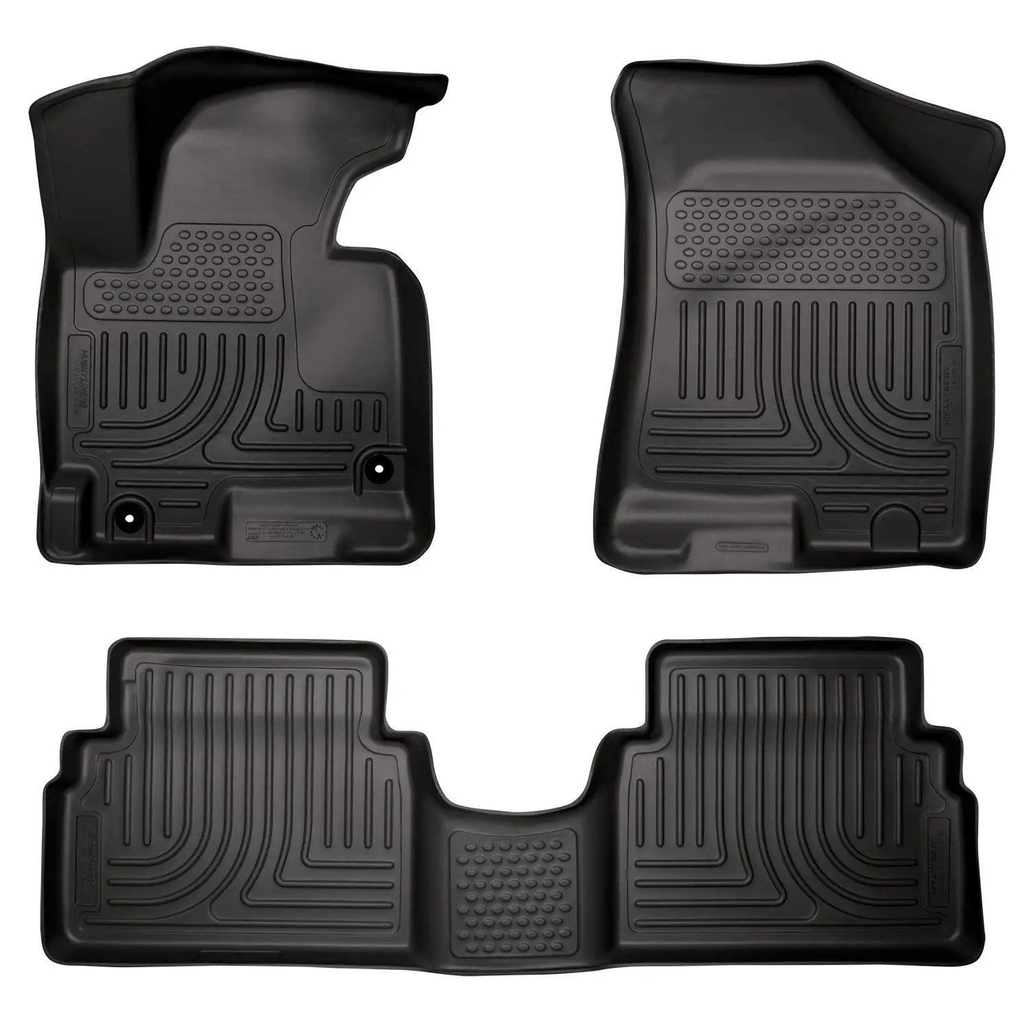Weatherbeater - Front & 2nd Seat Floor Liners by Husky Liners