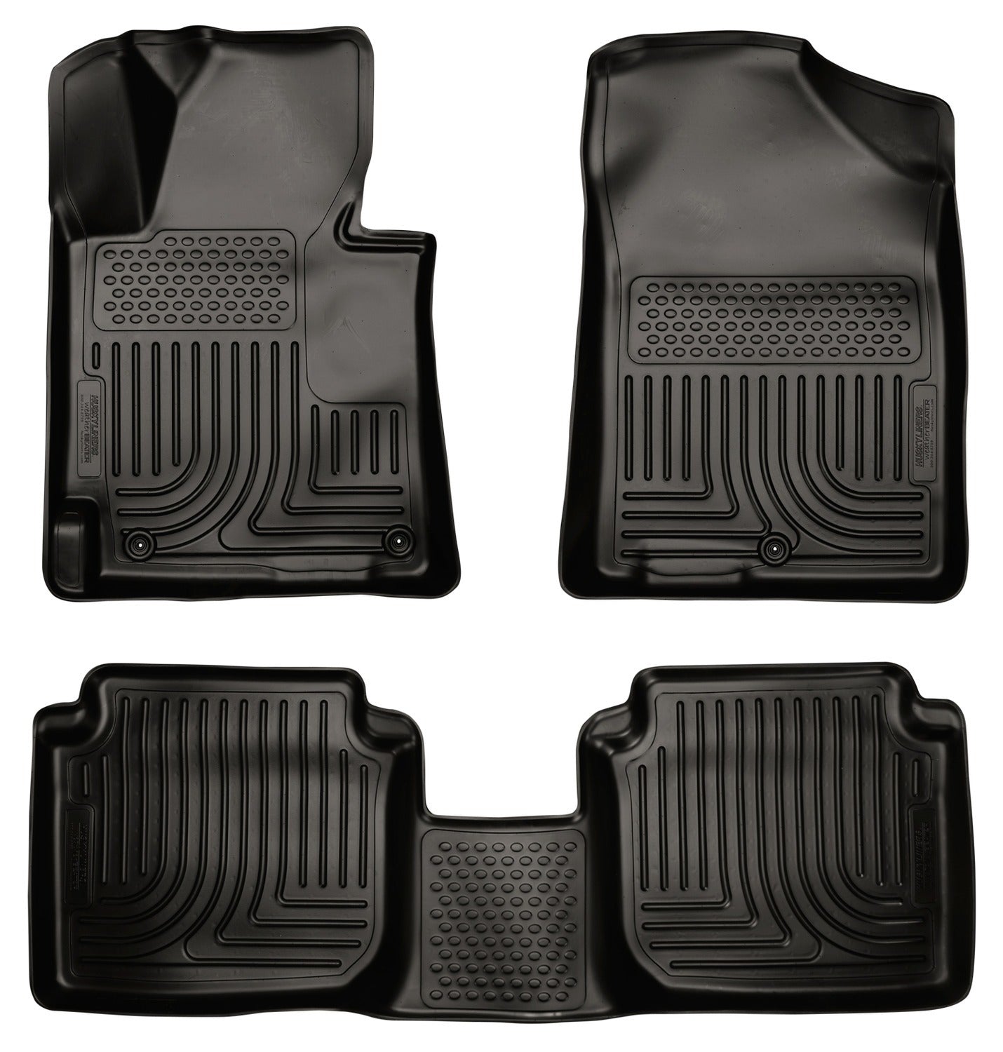 Husky Liners Weatherbeater - Front & 2nd Seat Floor Liners 98891 by Husky Liners