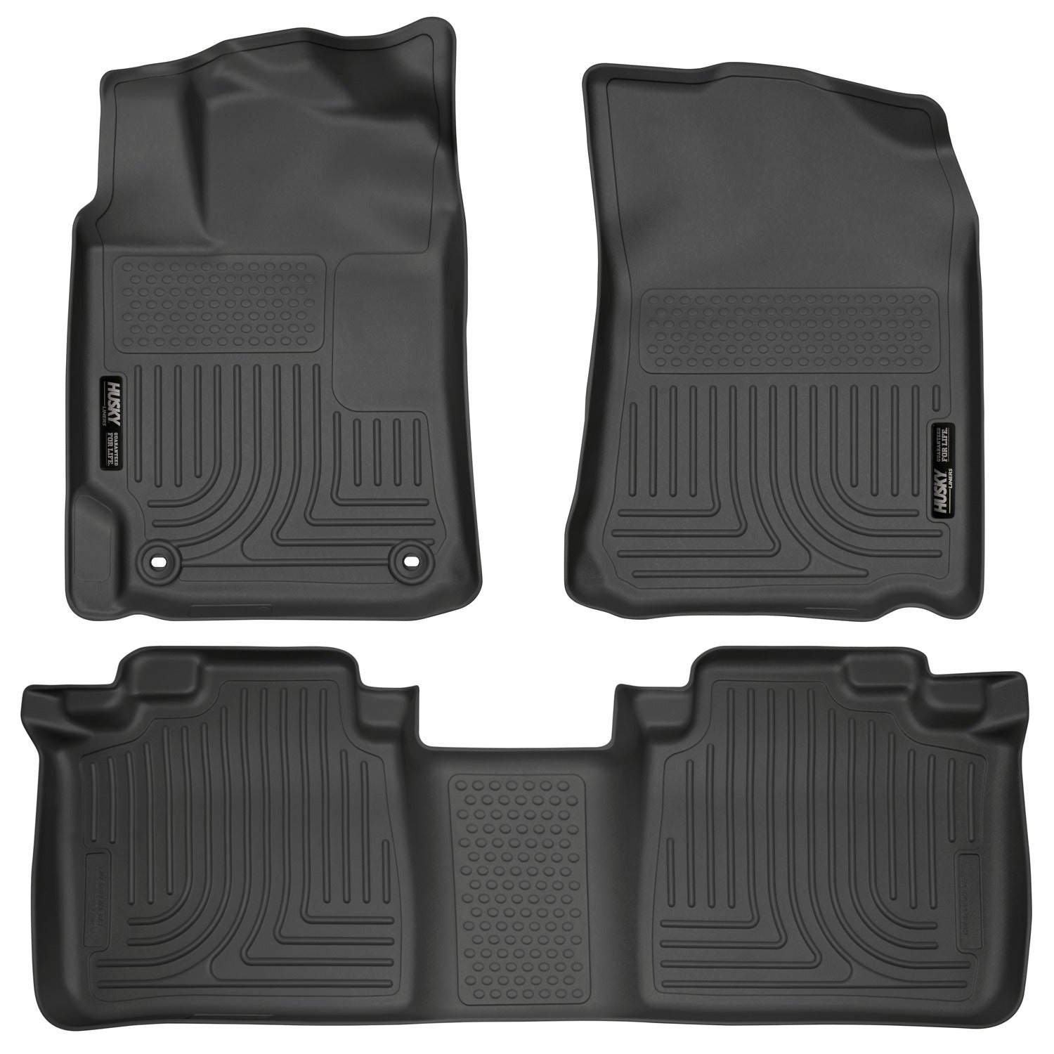 Husky Liners Weatherbeater - Front & 2nd Seat Floor Liners 98901 by Husky Liners