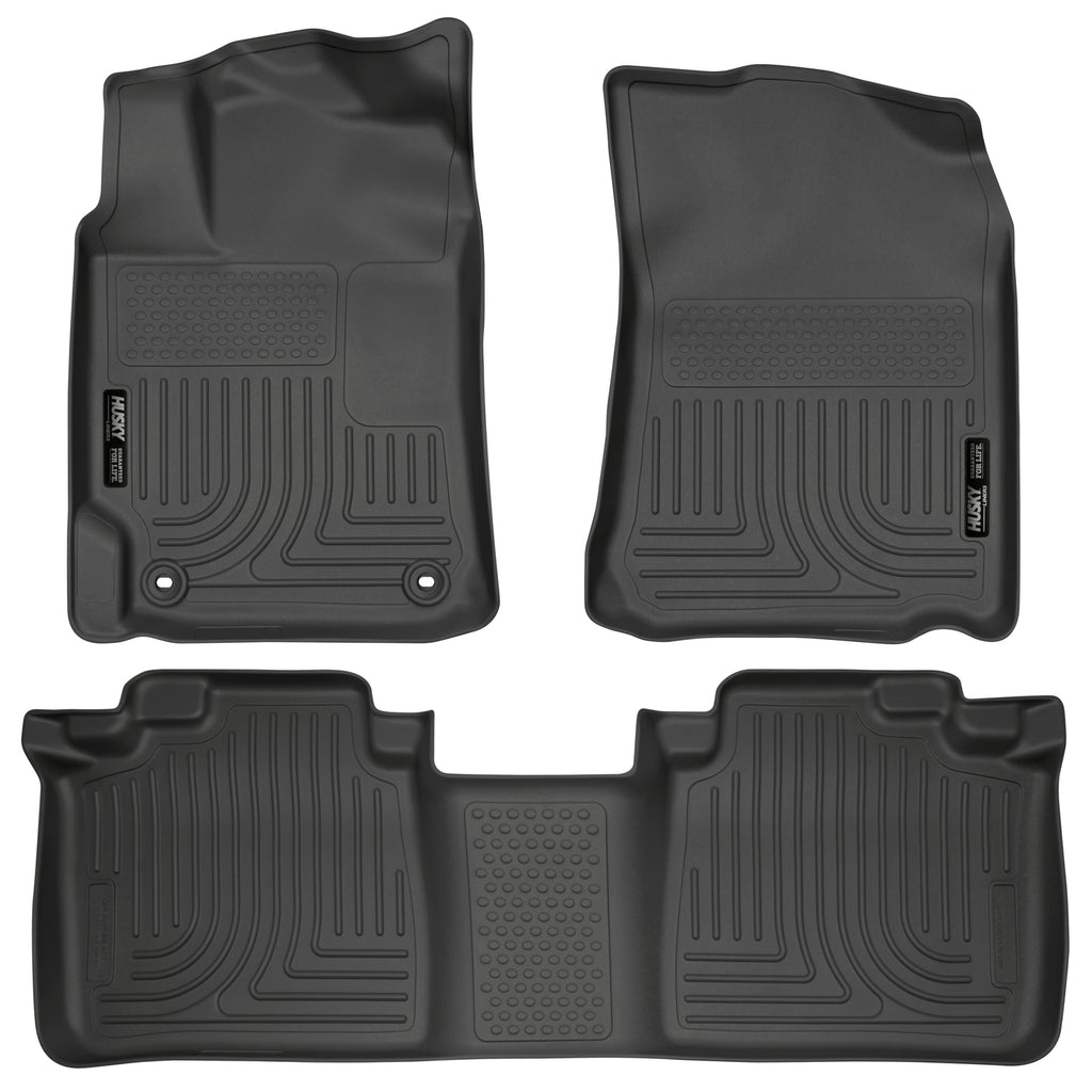 Weatherbeater - Front & 2nd Seat Floor Liners by Husky Liners