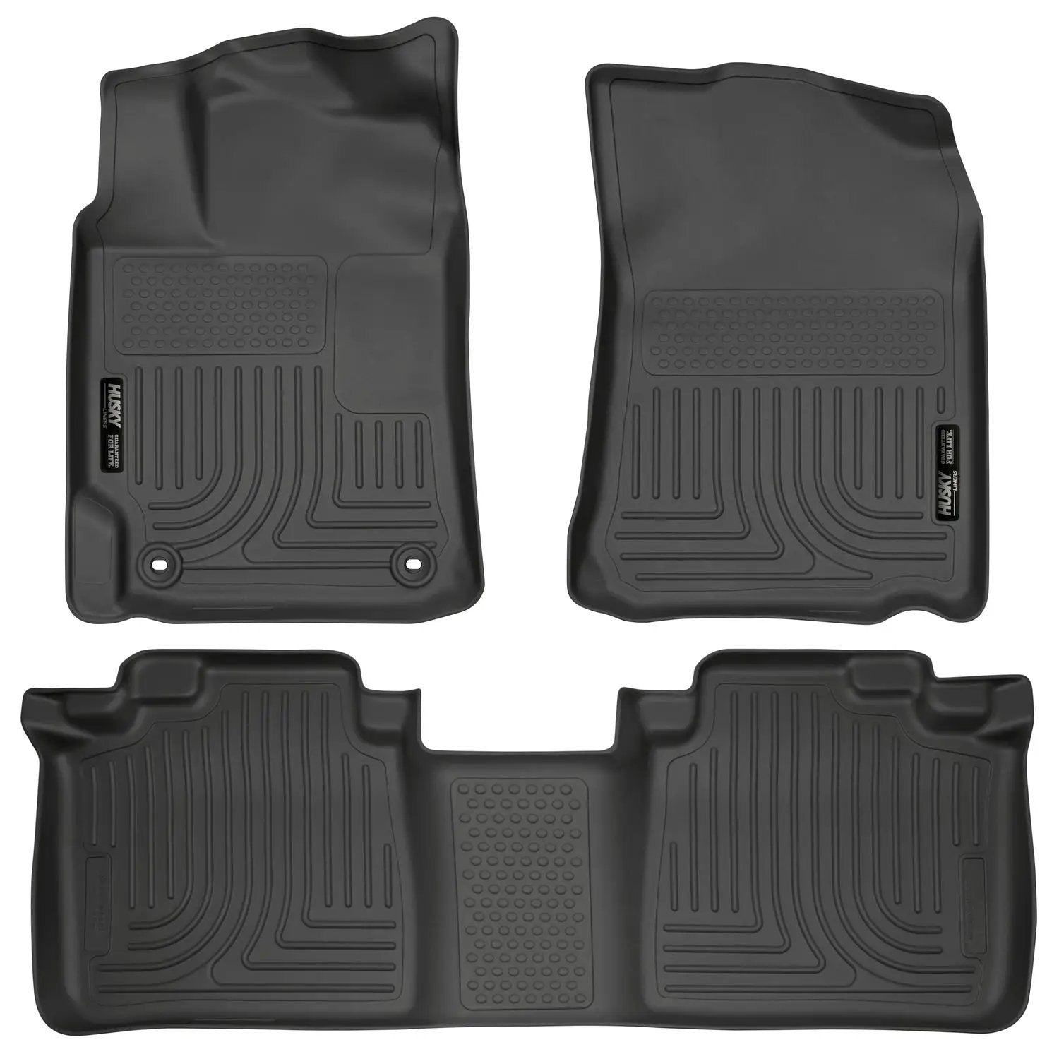 Weatherbeater - Front & 2nd Seat Floor Liners by Husky Liners