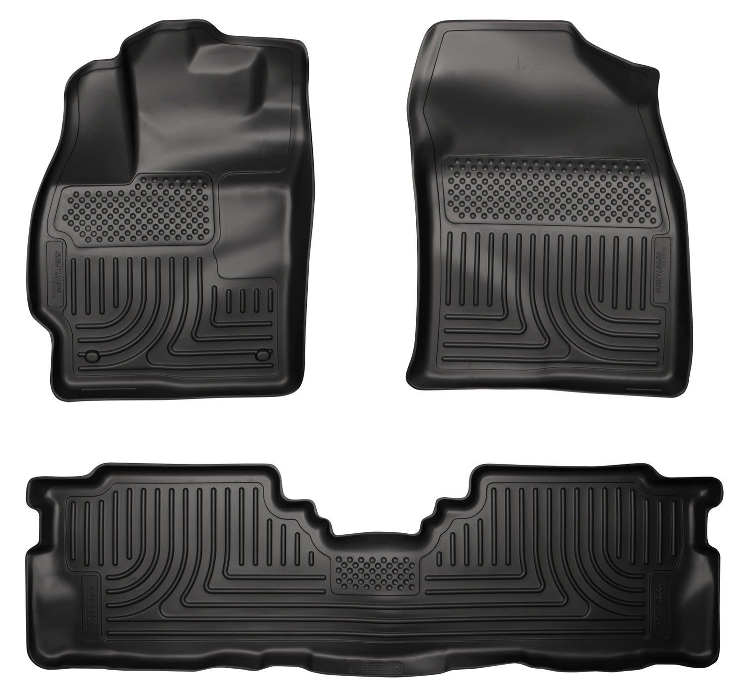 Husky Liners Weatherbeater - Front & 2nd Seat Floor Liners 98911 by Husky Liners