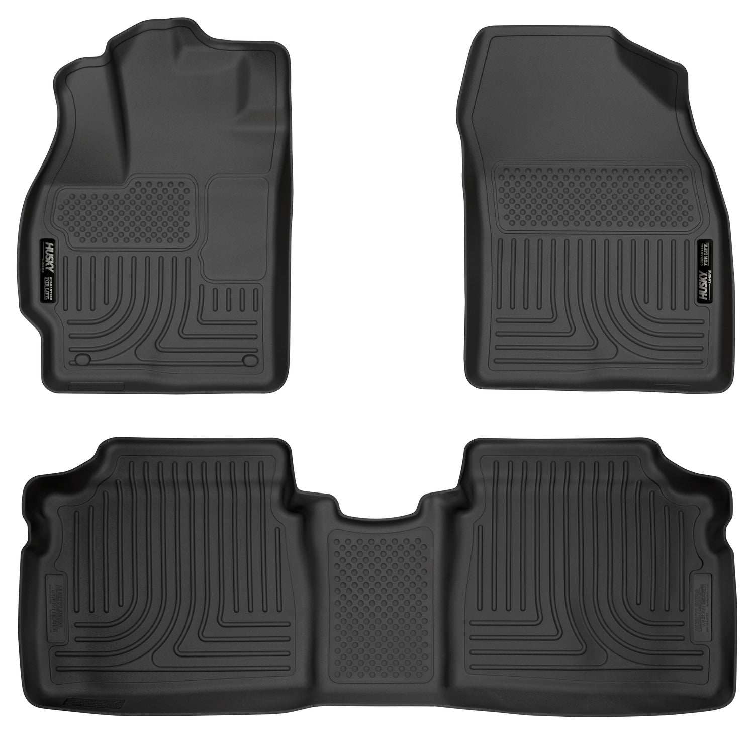 Husky Liners Weatherbeater - Front & 2nd Seat Floor Liners 98921 by Husky Liners