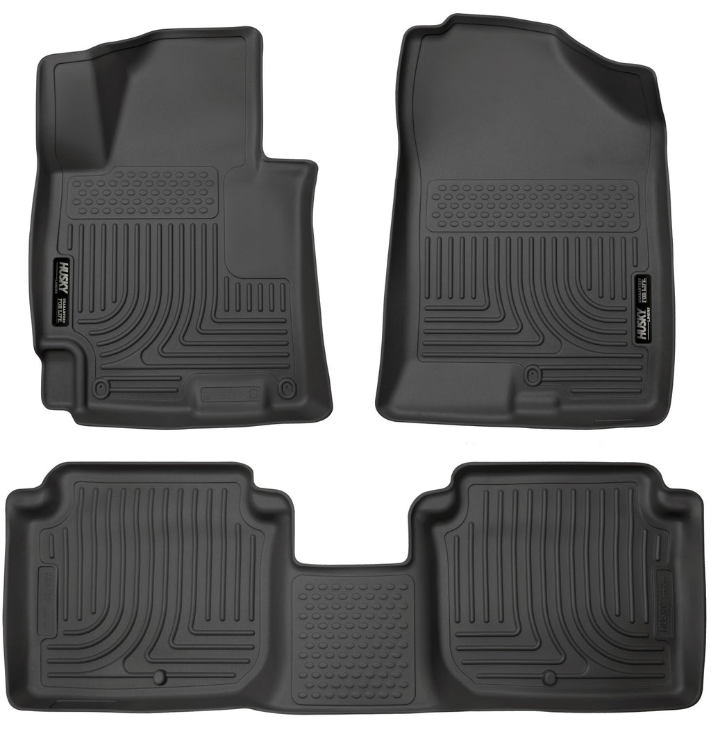 Husky Weatherbeater Front & 2nd Seat Floor Liners 98941 by Husky Liners