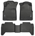 Husky Liners Weatherbeater - Front & 2nd Seat Floor Liners (Footwell Coverage) 98951 by Husky Liners
