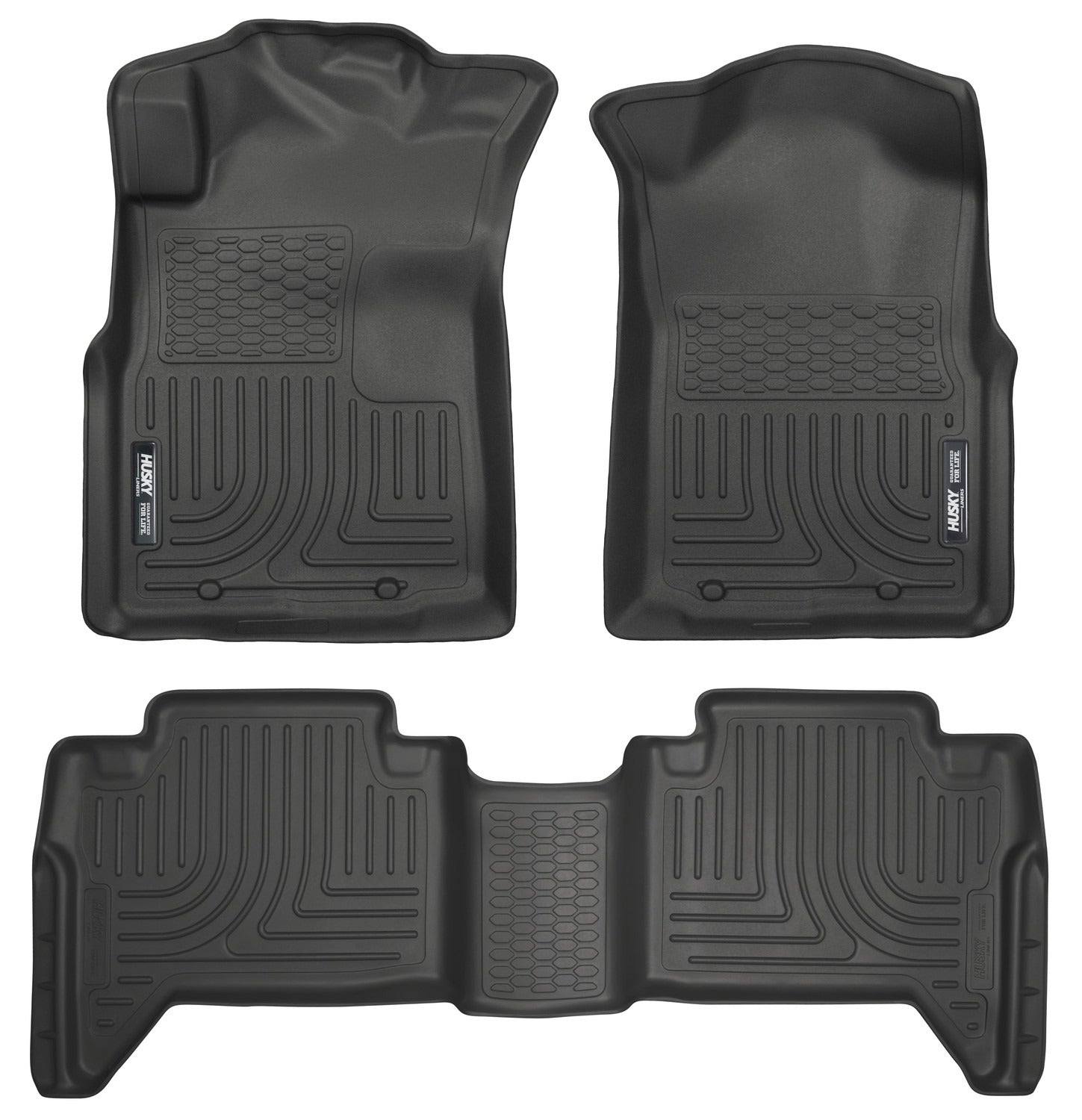 Husky Liners Weatherbeater - Front & 2nd Seat Floor Liners (Footwell Coverage) 98951 by Husky Liners