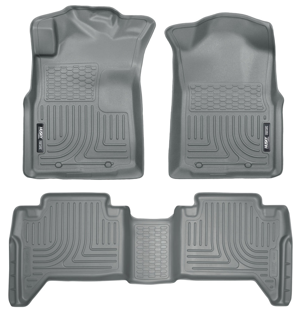 Husky Liners Weatherbeater - Front & 2nd Seat Floor Liners (Footwell Coverage) 98952 by Husky Liners
