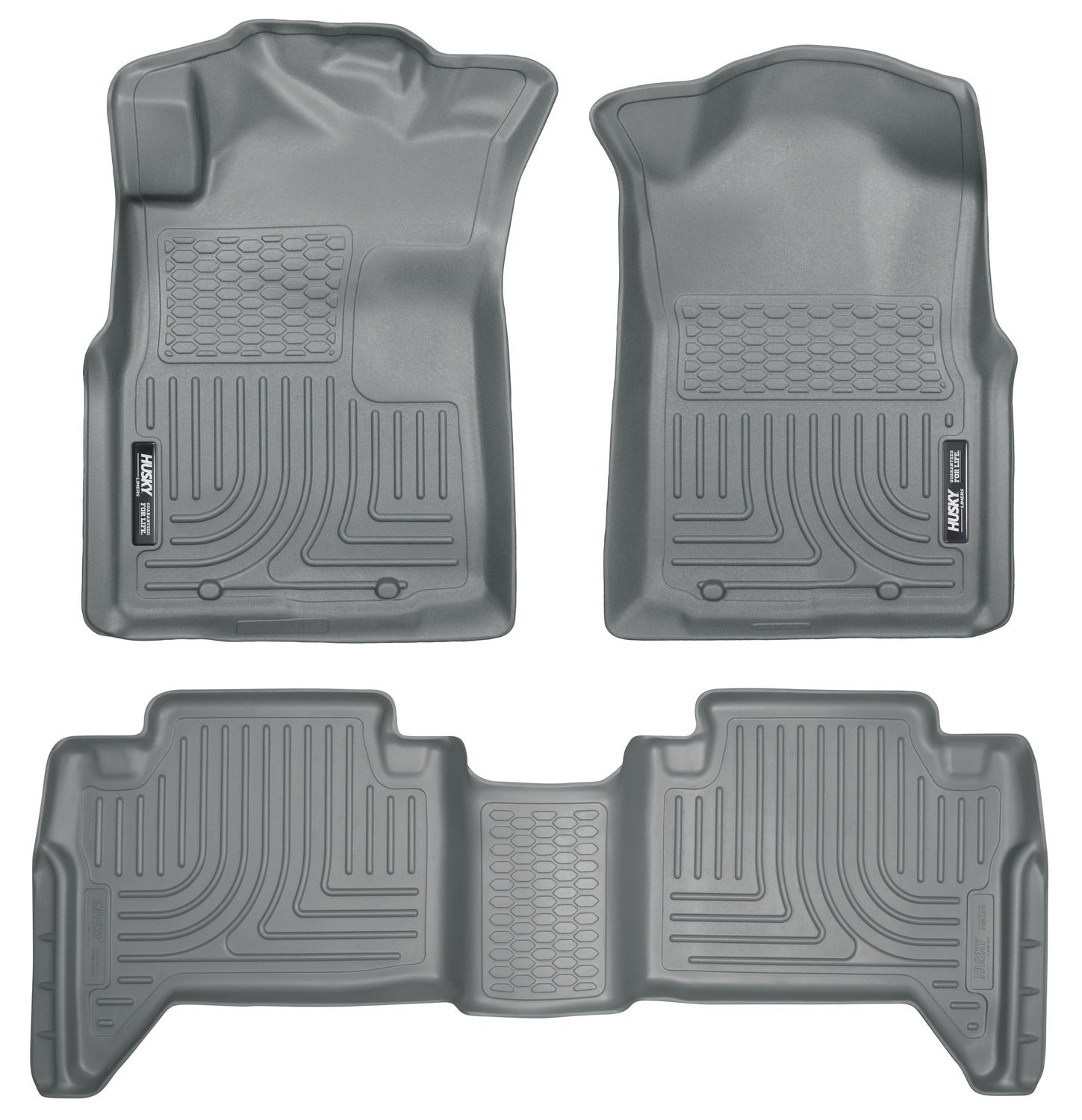 Husky Liners Weatherbeater - Front & 2nd Seat Floor Liners (Footwell Coverage) 98952 by Husky Liners