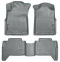 Weatherbeater - Front & 2nd Seat Floor Liners (Footwell Coverage) by Husky Liners
