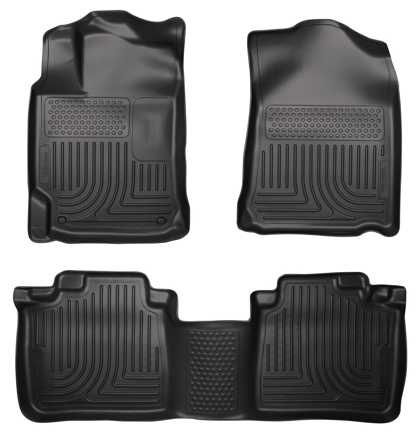 Husky Liners Weatherbeater - Front & 2nd Seat Floor Liners 98961 by Husky Liners
