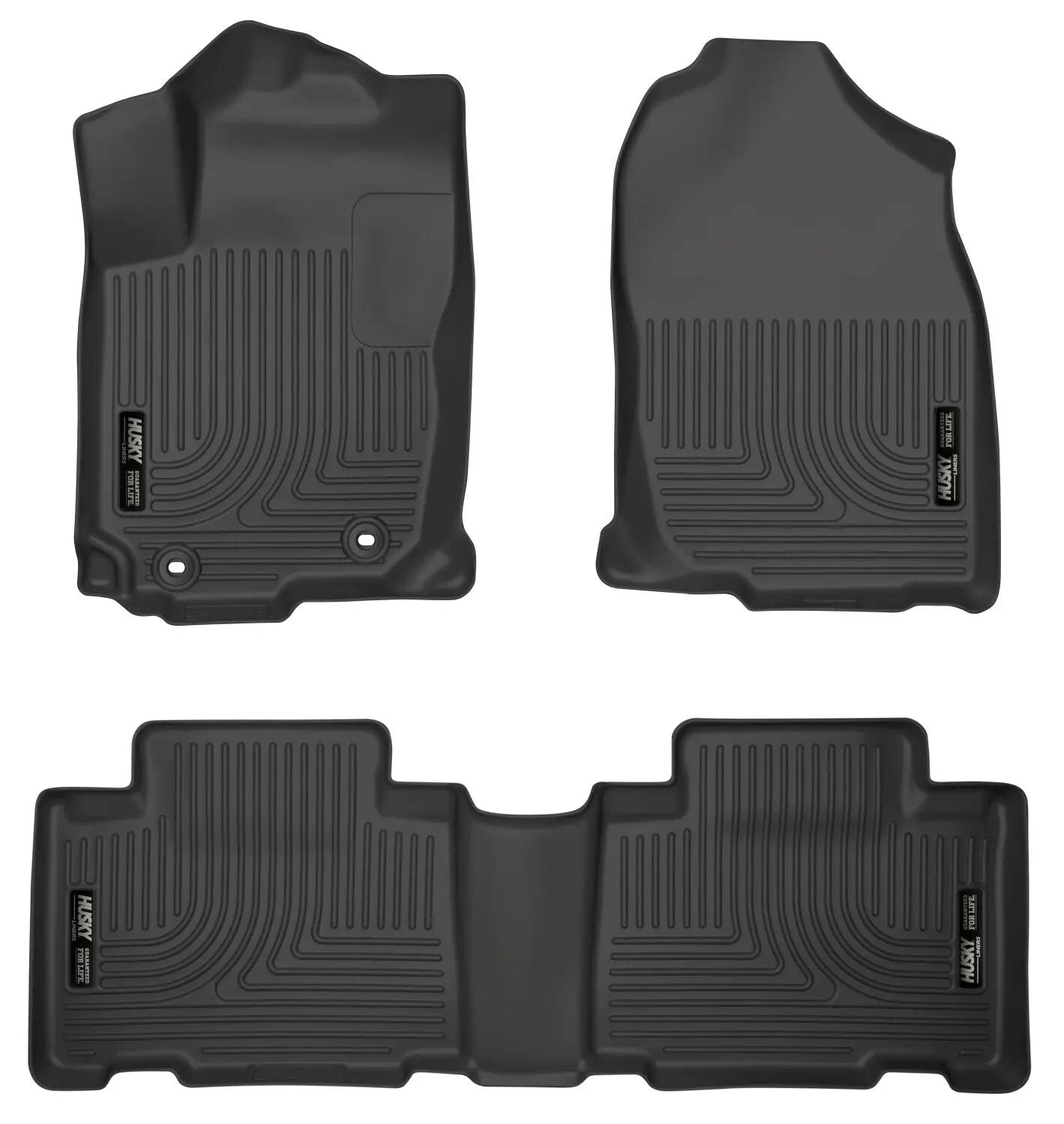 Weatherbeater - Front & 2nd Seat Floor Liners by Husky Liners