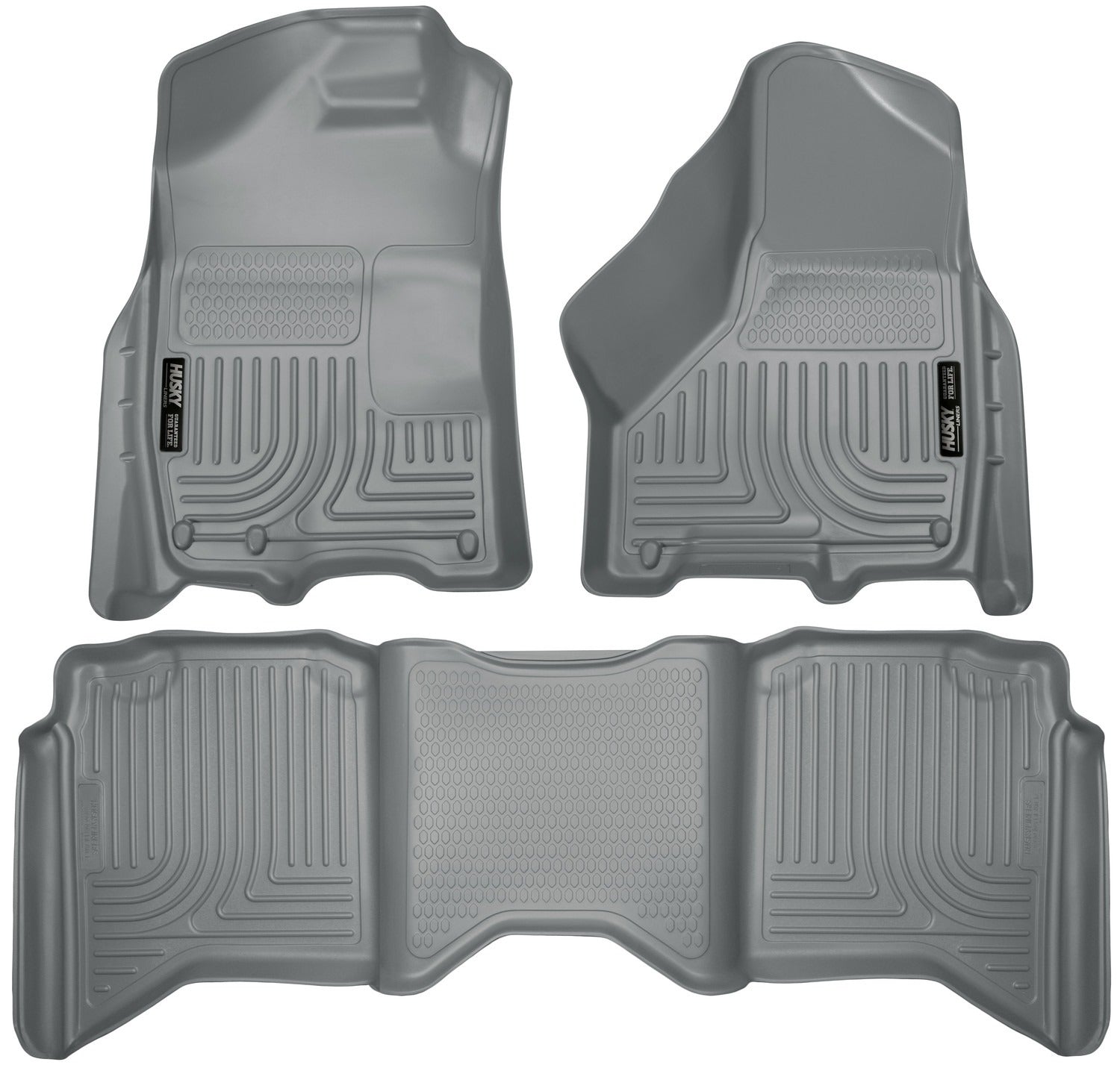Husky Liners Weatherbeater - Front & 2nd Seat Floor Liners 99002 by Husky Liners