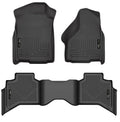 Husky Liners Weatherbeater - Front & 2nd Seat Floor Liners 99011 by Husky Liners
