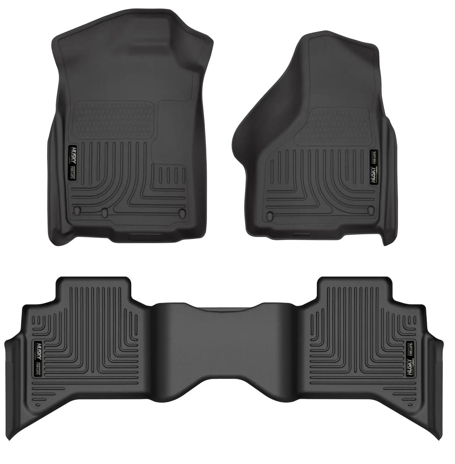 Weatherbeater - Front & 2nd Seat Floor Liners by Husky Liners