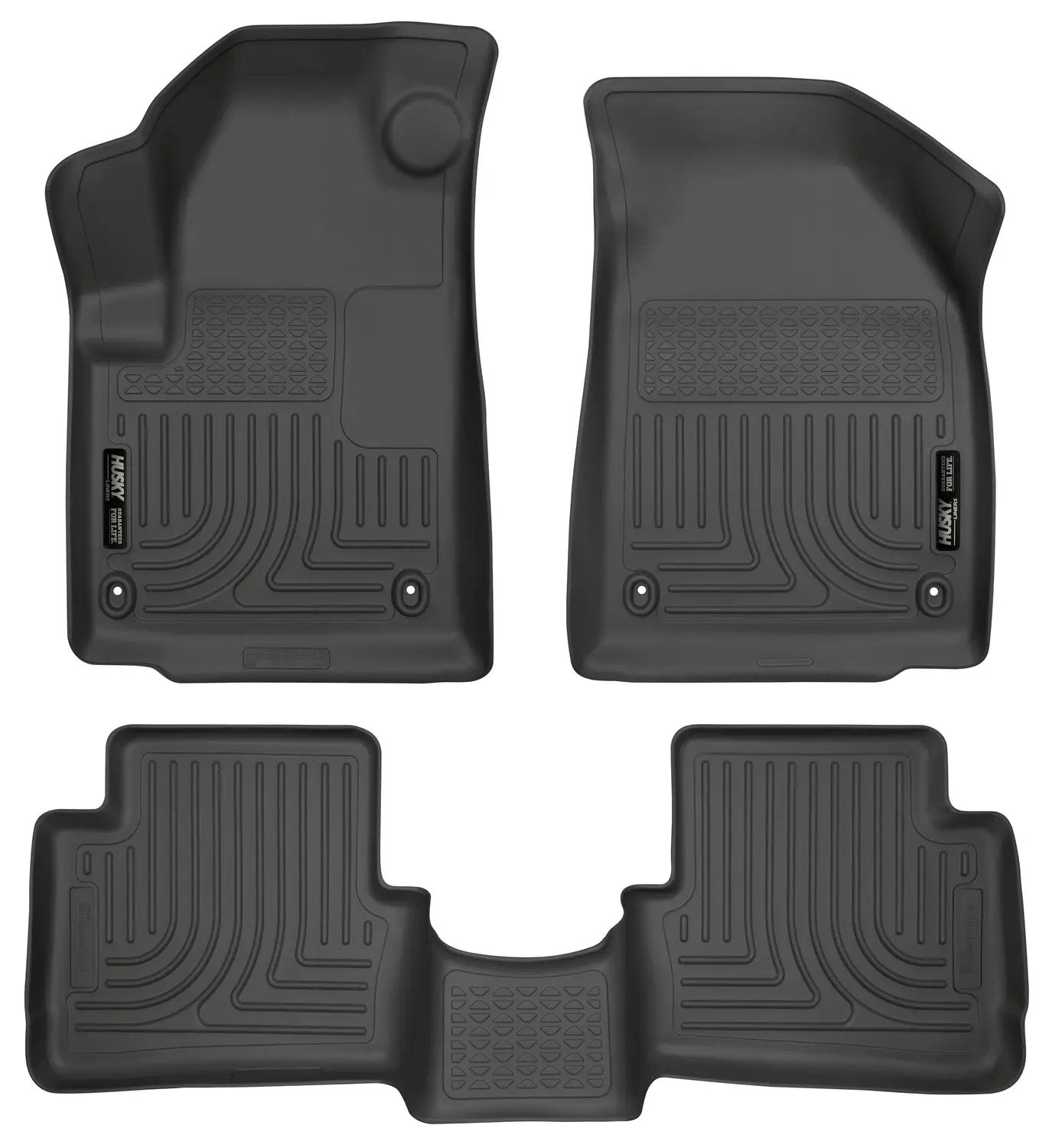Weatherbeater - Front & 2nd Seat Floor Liners by Husky Liners