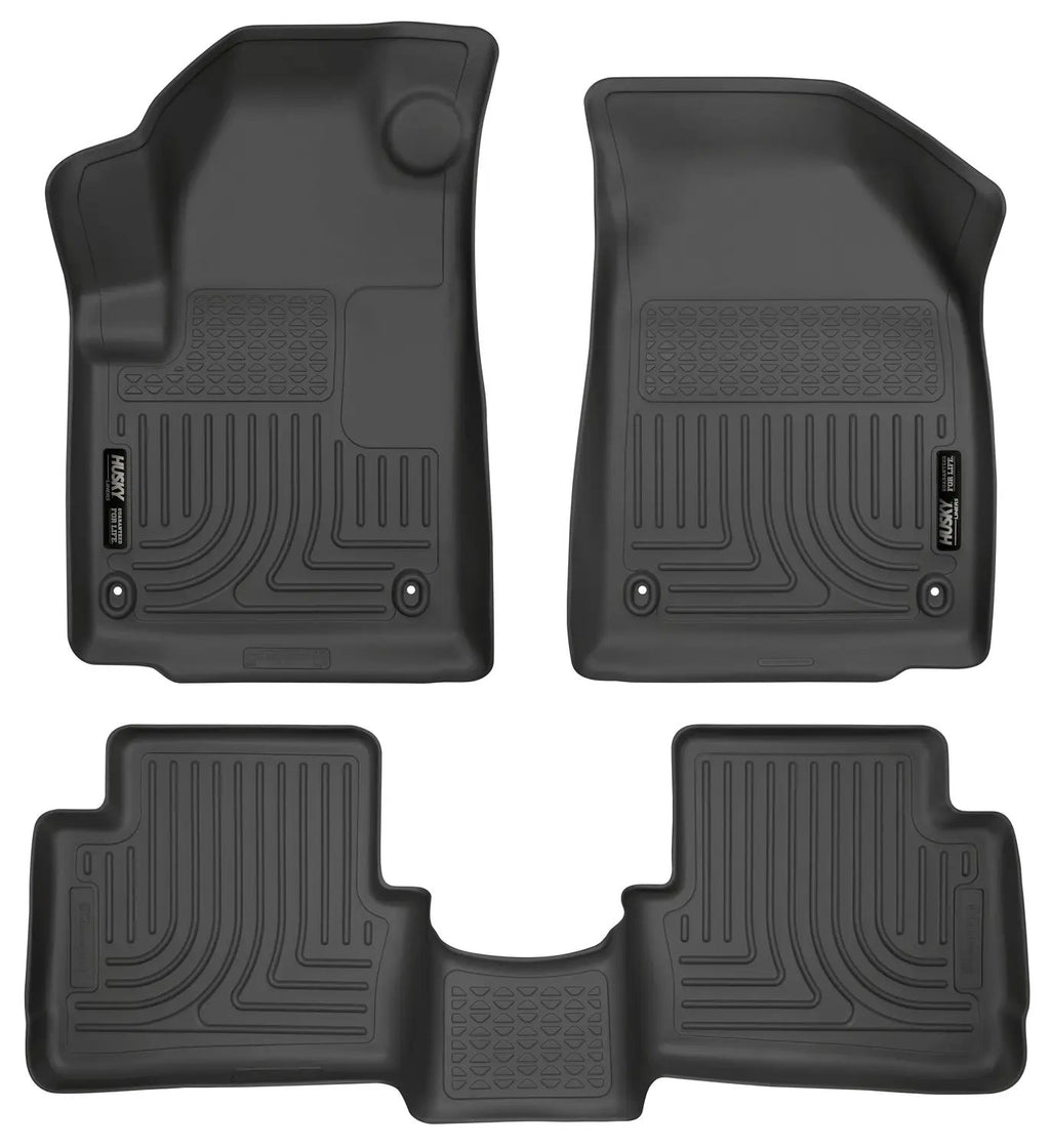 Weatherbeater - Front & 2nd Seat Floor Liners by Husky Liners