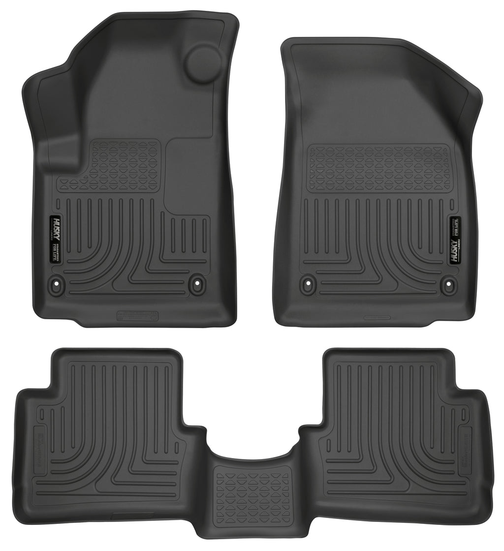 Weatherbeater - Front & 2nd Seat Floor Liners by Husky Liners