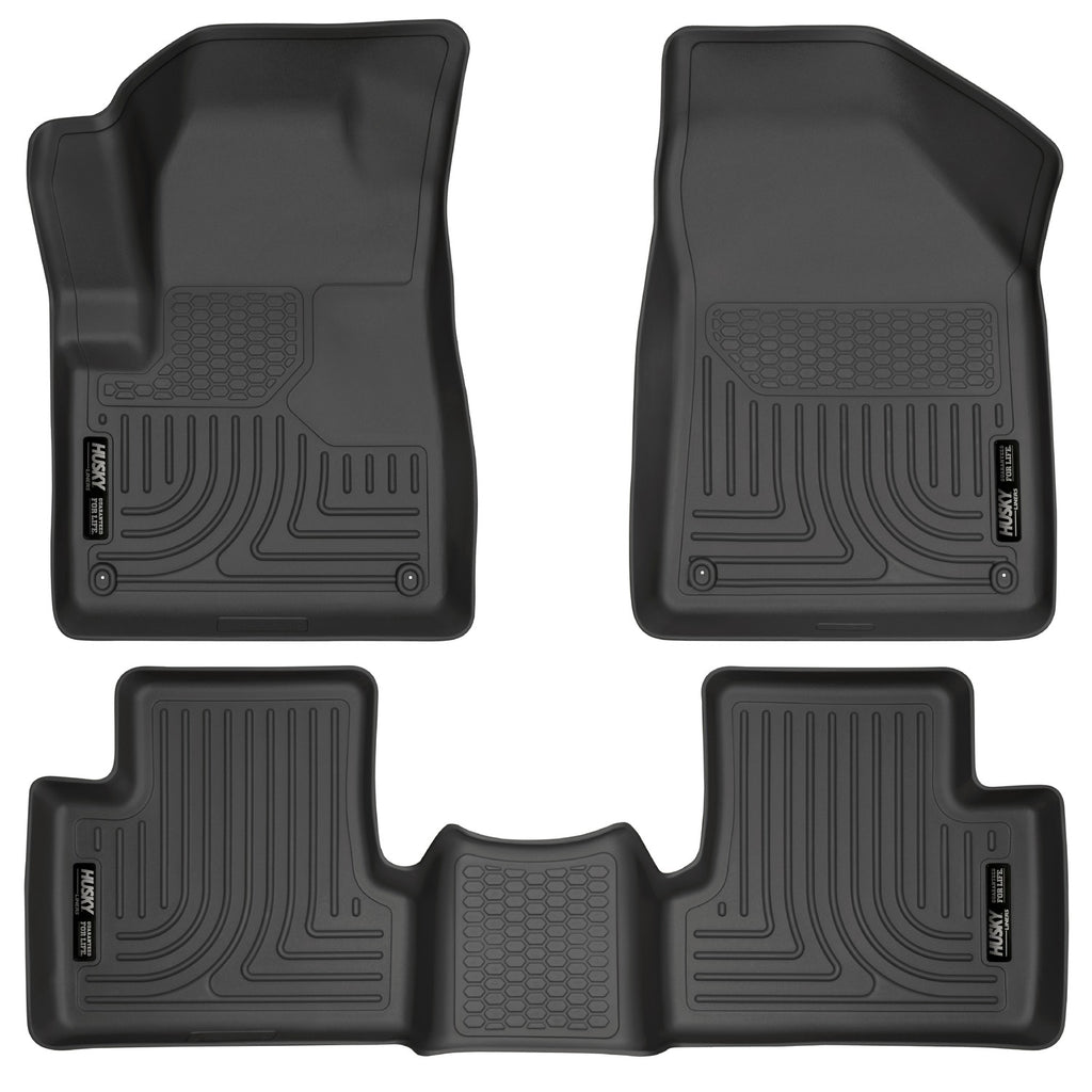 Husky Liners Weatherbeater - Front & 2nd Seat Floor Liners 99031 by Husky Liners