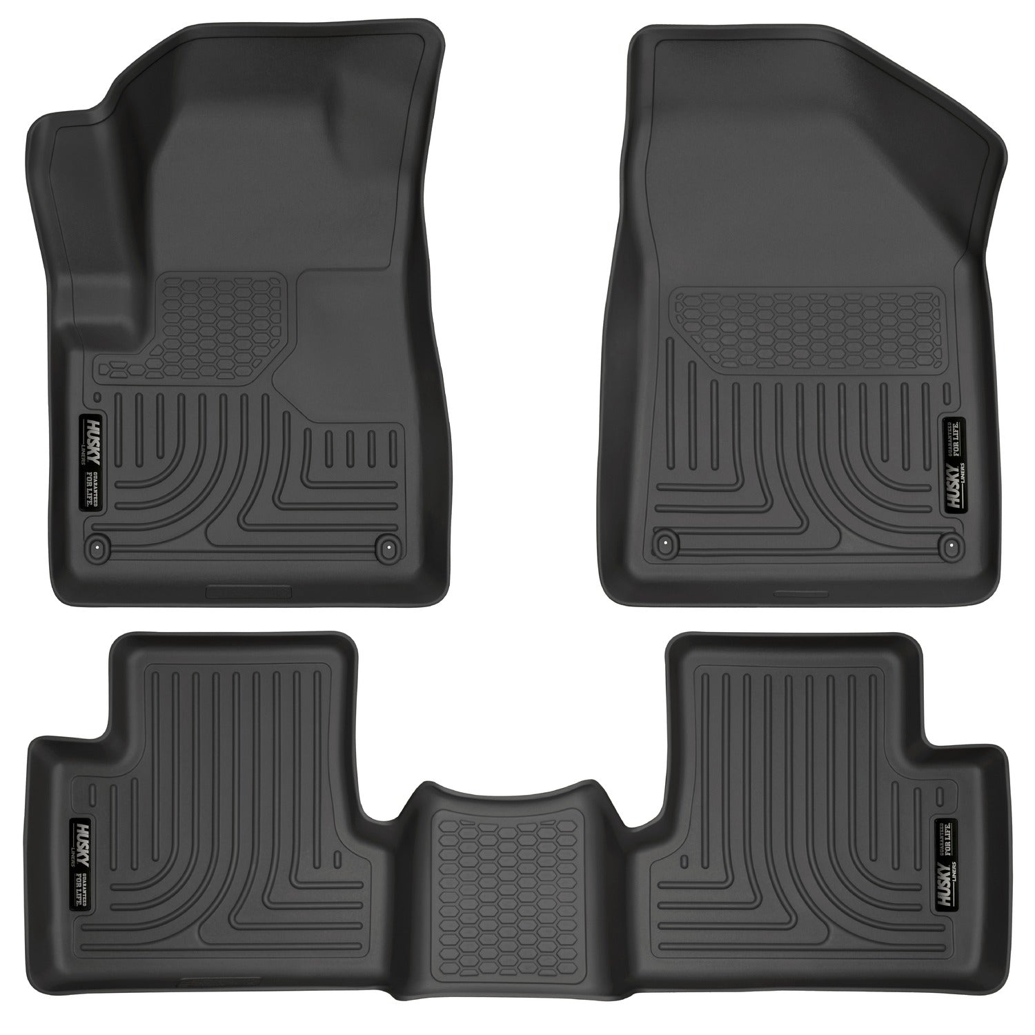 Husky Liners Weatherbeater - Front & 2nd Seat Floor Liners 99031 by Husky Liners