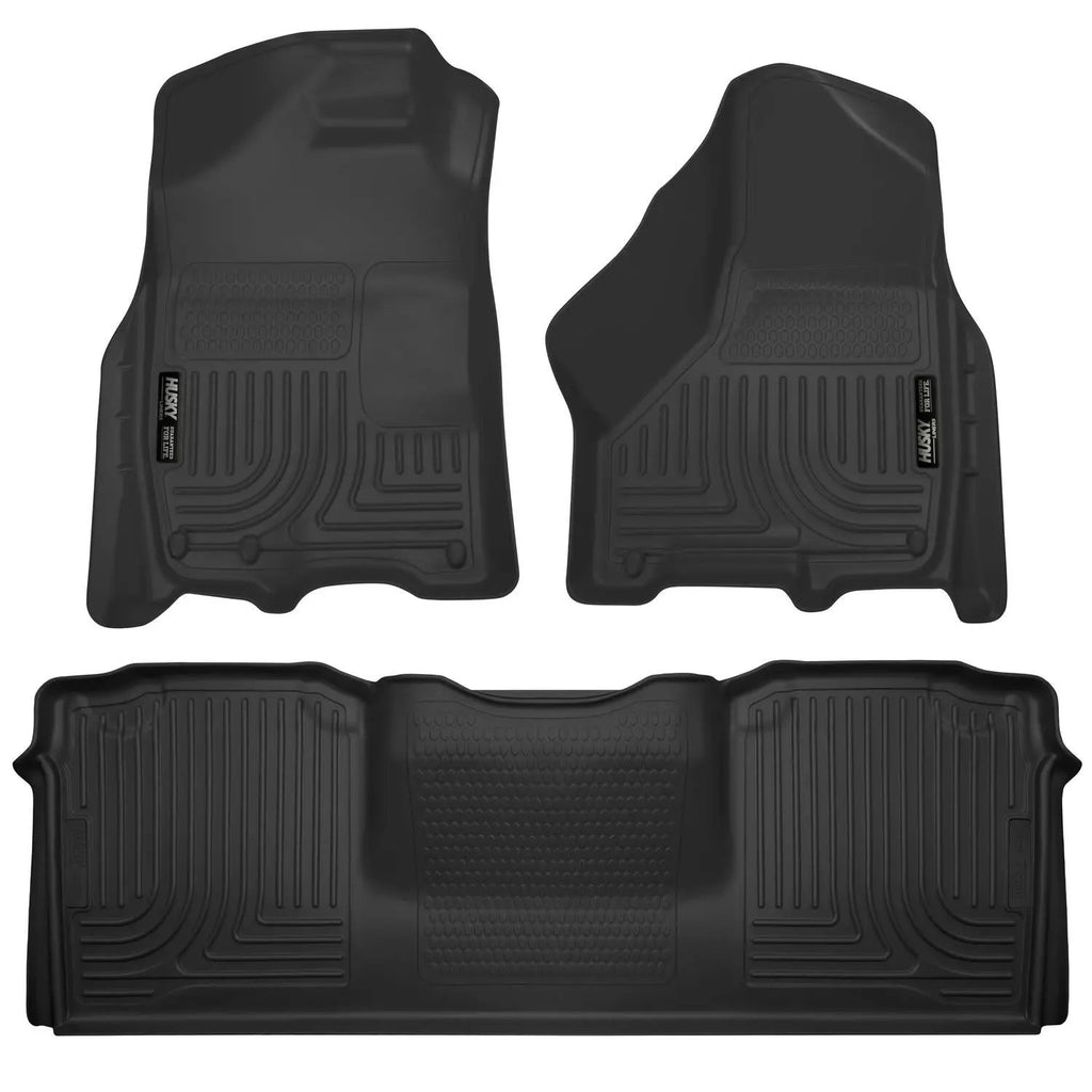 Weatherbeater - Front & 2nd Seat Floor Liners by Husky Liners