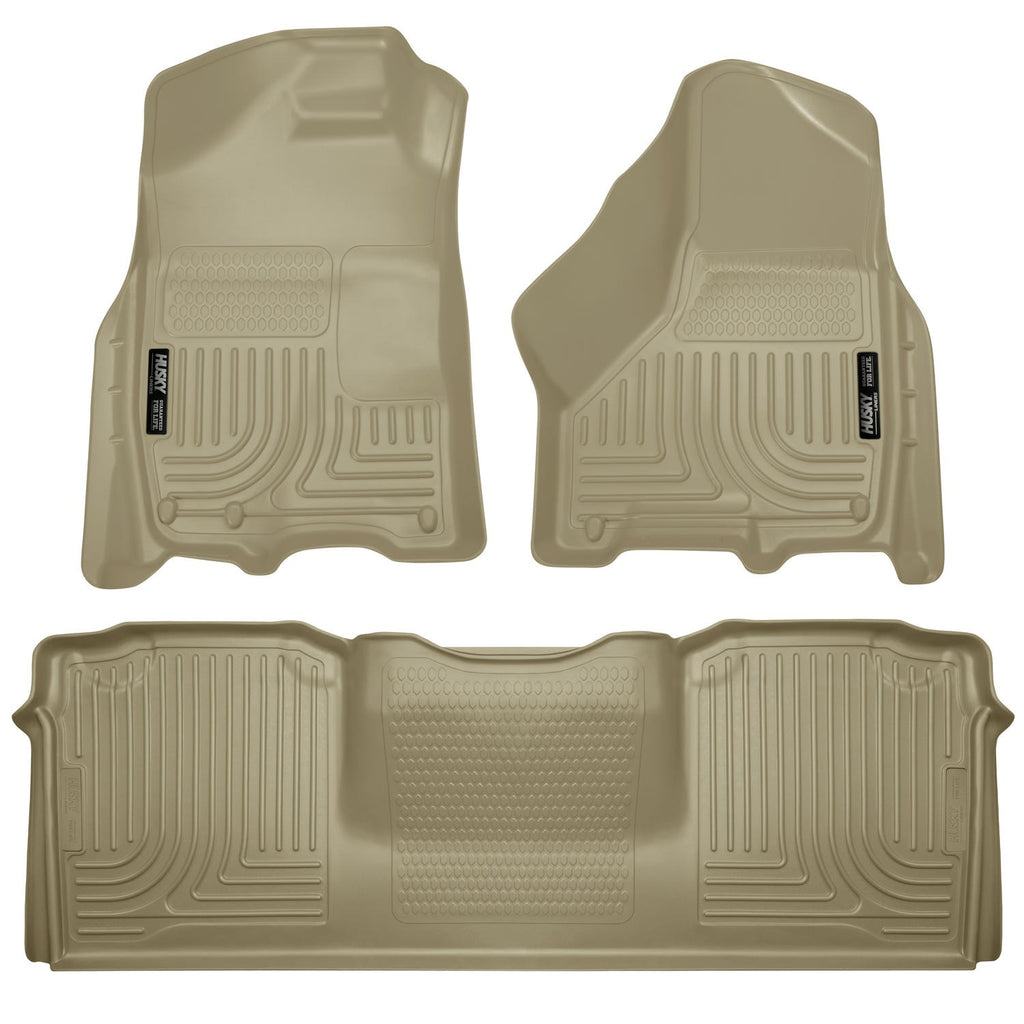 Husky Liners Weatherbeater - Front & 2nd Seat Floor Liners 99043 by Husky Liners