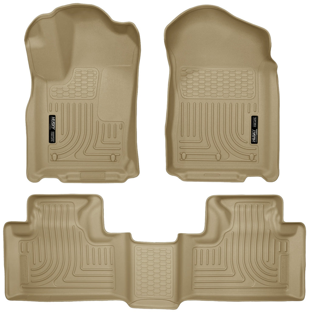 Husky Liners Weatherbeater - Front & 2nd Seat Floor Liners 99053 by Husky Liners